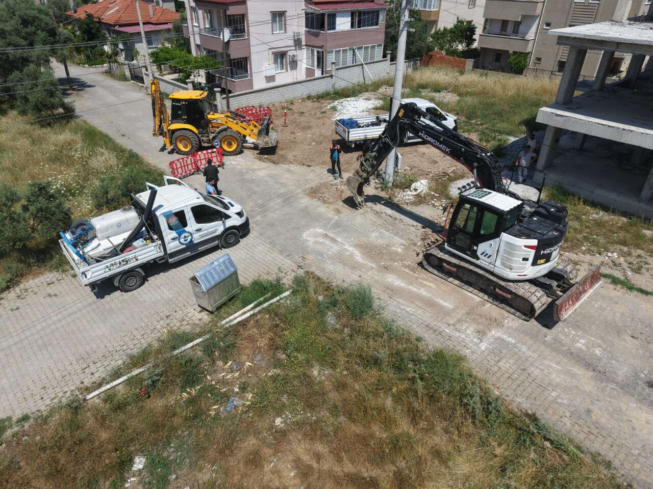 MUSKİ, Yatağan Yeni Mahalle’de Kanalizasyon Hattı Çalışmasına Başladı 2